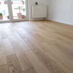 Dub parkety vzor remeň, povrchová úprava Osmo prírodný olej, jemný kartáč a triedenie selekt